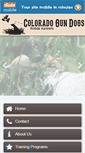 Mobile Screenshot of coloradogundogs.com